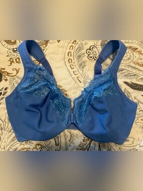Glamorise Lace Comfort Bra – 34DD – New Without Tags Front Closure